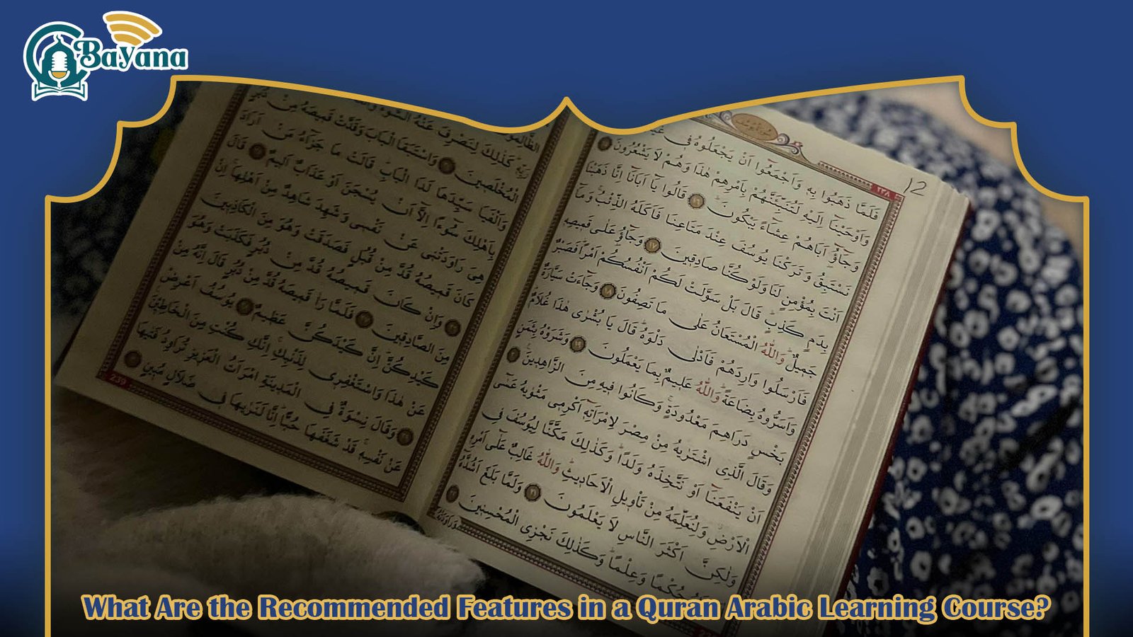 Quran Arabic learning course